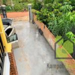 side yard view - house for rent Kampot