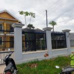 secure gate - house for rent Kampot