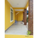 downstairs balcony - house for rent Kampot