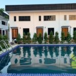 1 bed apartment kampot - swimming pool view