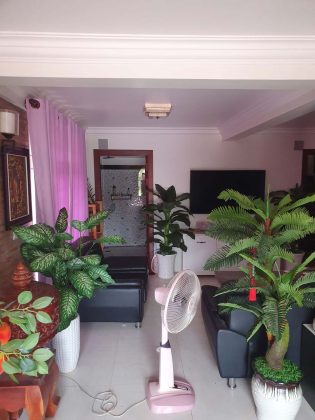 bed villa for rent kampot huge garden gazebo  per month